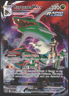 2022 Rayquaza VMAX Silver Tempest Trainer Gallery TG20/TG30-1