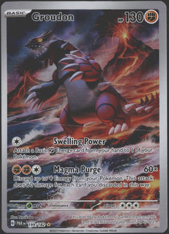 2023 Pokémon PAR EN Groudon Illustration Rare #199/182-1