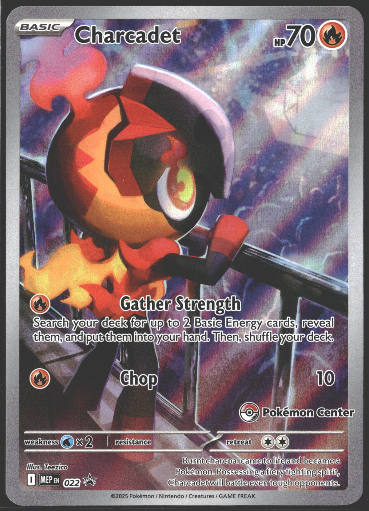 2025 Charcadet Pokémon Center Promo MEP022