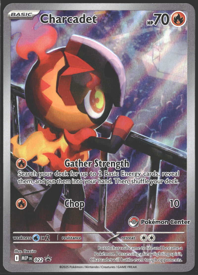 2025 Charcadet Pokémon Center Promo MEP022-1