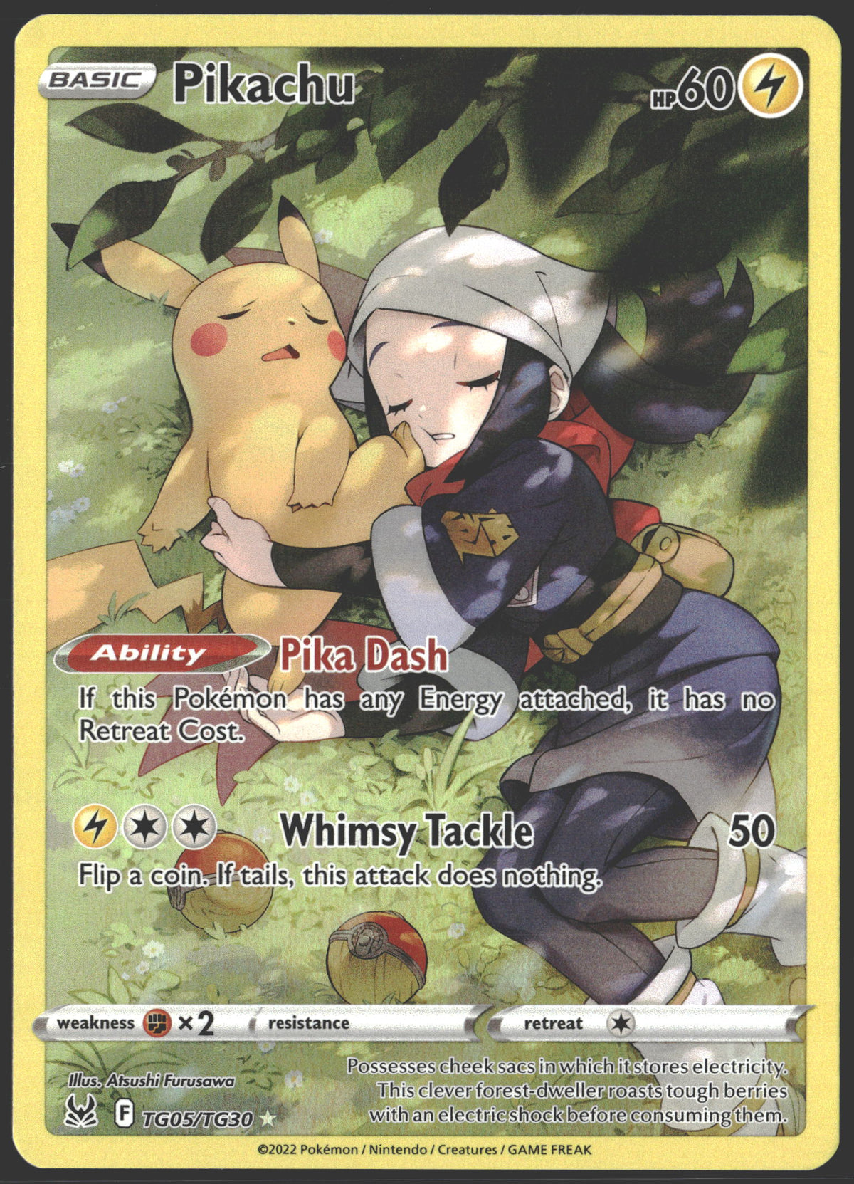 2022 Pikachu Lost Origin TG05/TG30-1