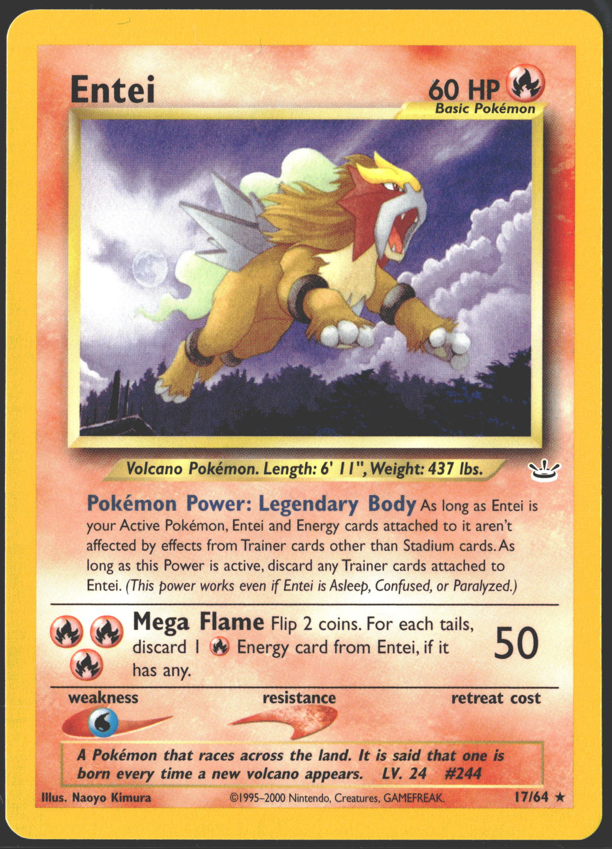 2000 Entei Neo Revelation 17/64-1