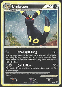 2011 Umbreon Holo Call of Legends 22/95-1