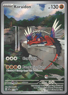 2023 Koraidon Pokémon Center Promo SVP014-1