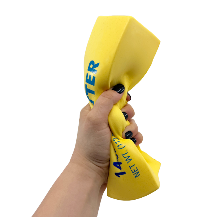 Fun Doh Jumbo Butter Squish Slow-Rise Fidget Toy