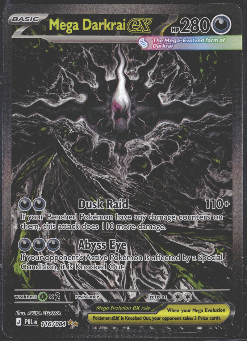 2026 Mega Darkrai ex PBL 116/084-1