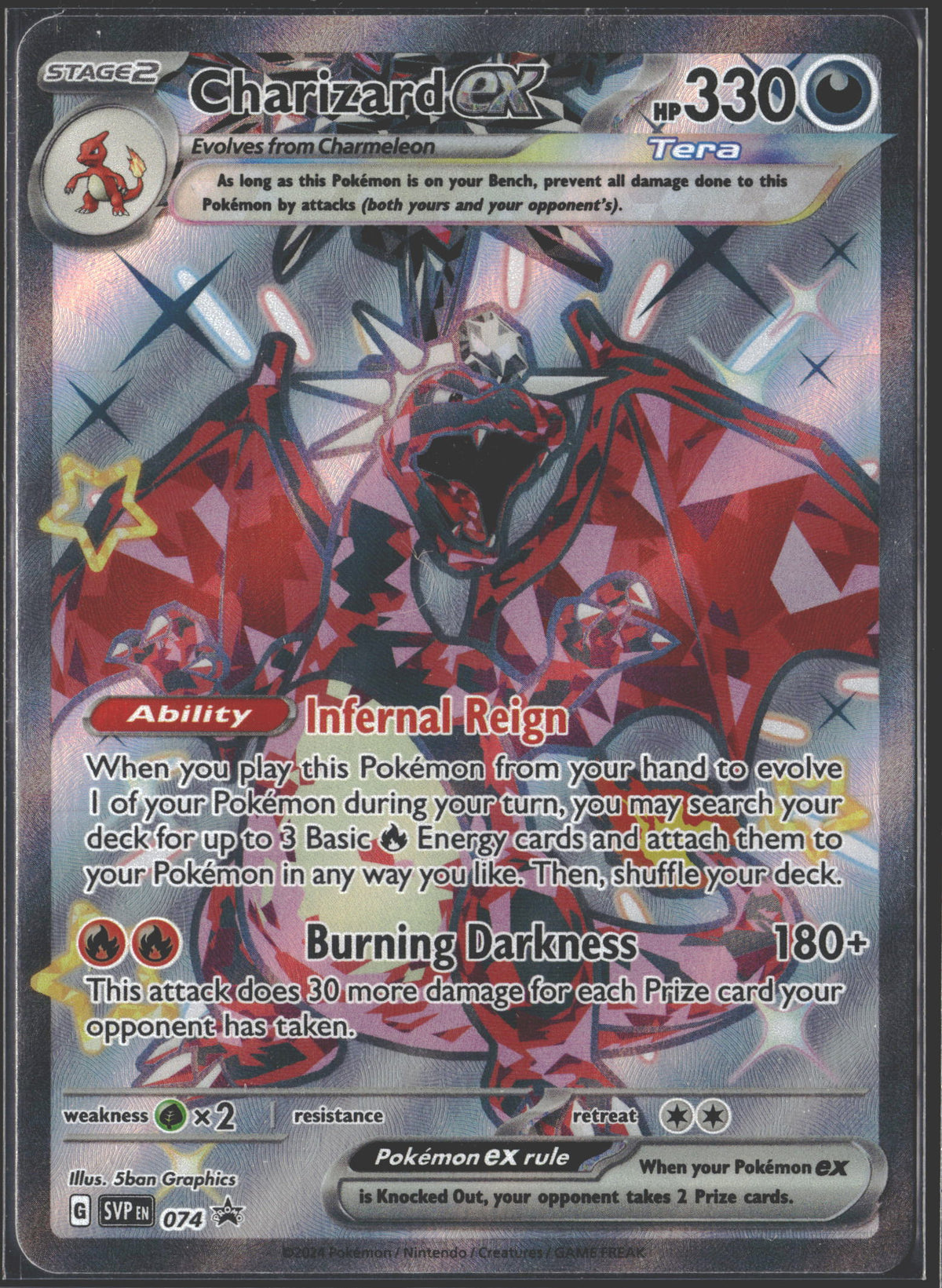 2024 Charizard ex Promo SVP074-1