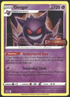 2022 Gengar Promo Lost Origin Prerelease Stamp SWSH241-1