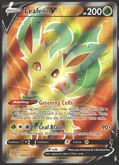 2021 Leafeon V Full Art 166/203-1