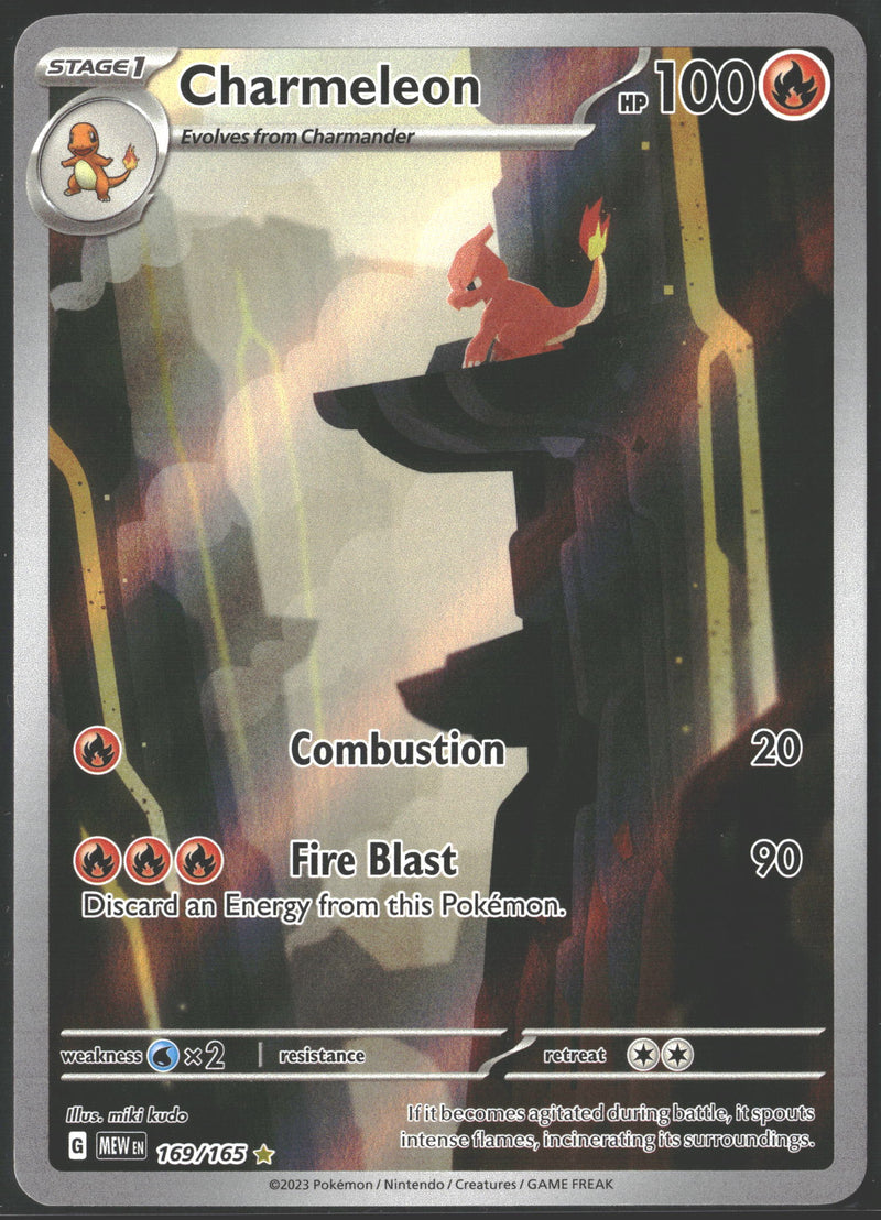 2023 Charmeleon Illustration 151 (MEW) 169/165-1