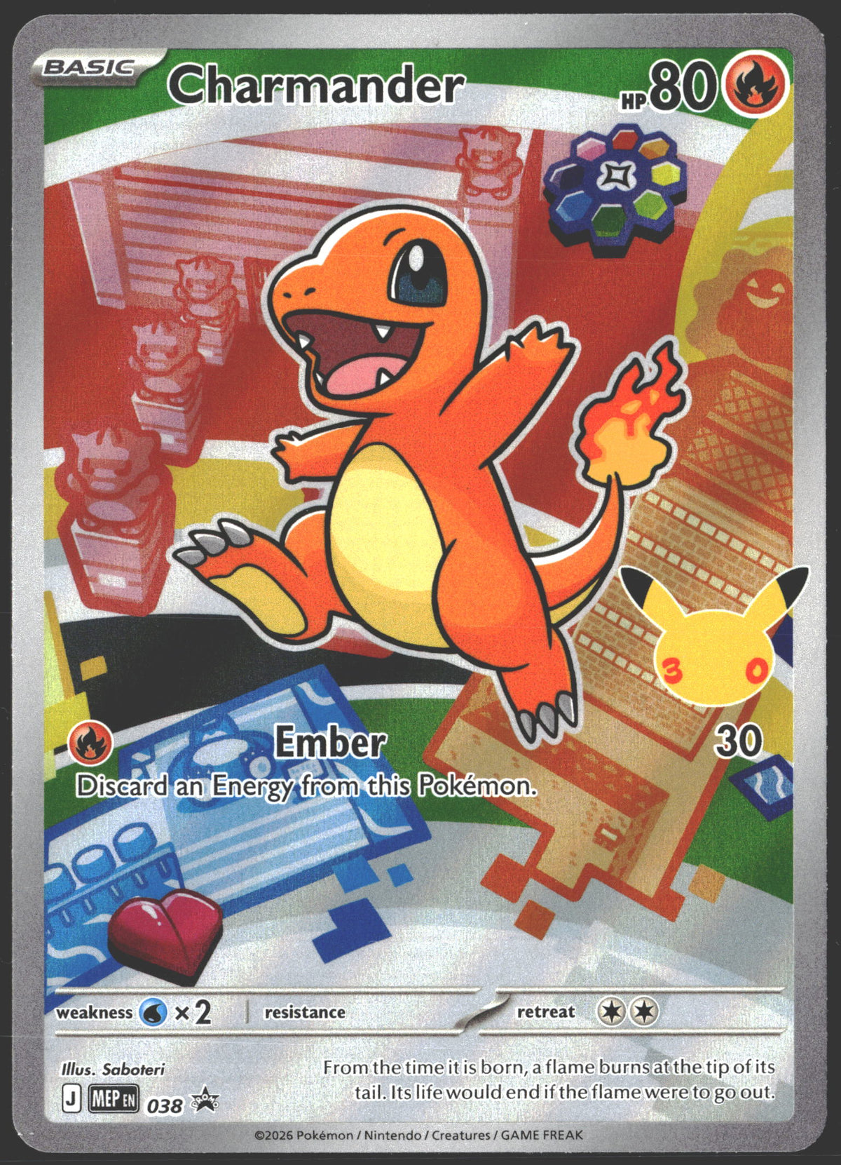 2026 Charmander First Partner Promo MEP038