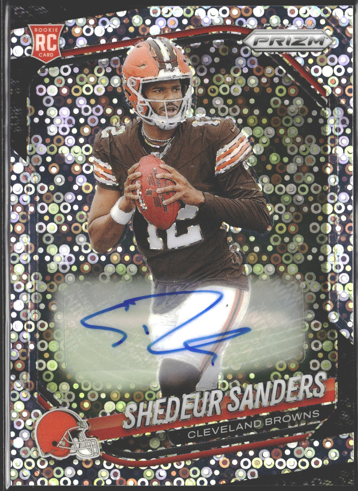 2025 Shedeur Sanders Auto Panini Prizm - Rookies #302 Disco Prizm