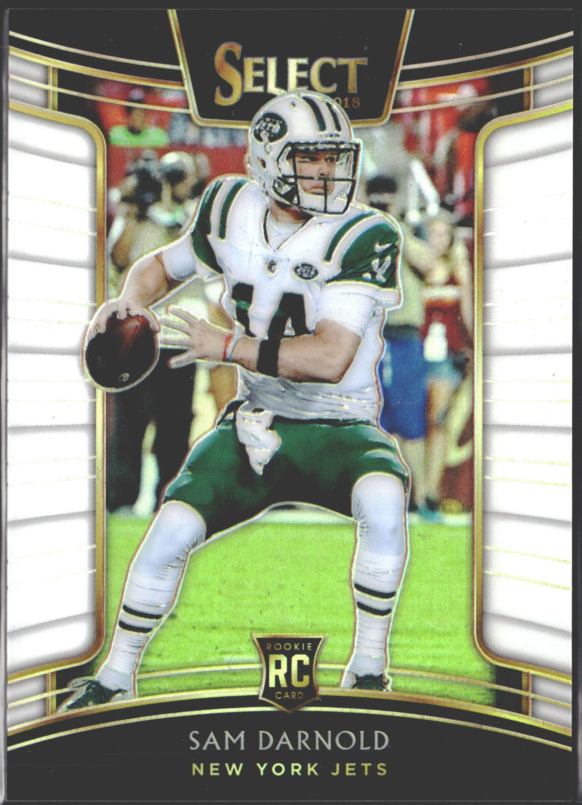 2018 Select Sam Darnold White /75 #18