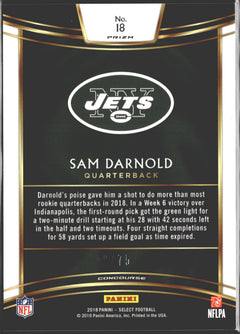 2018 Select Sam Darnold White /75 #18-2