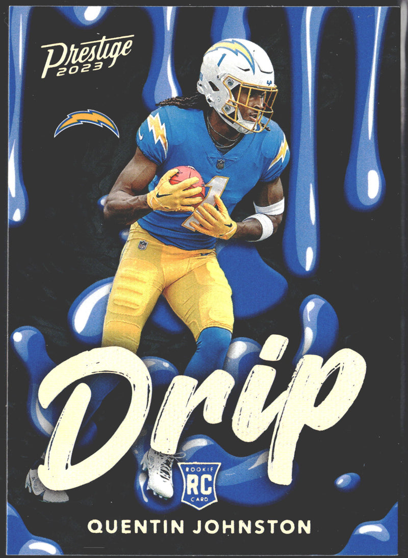 2023 Prestige Quentin Johnston Drip #10-1
