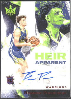 2023-24 Panini Court Kings Brandin Podziemski Heir Apparent Auto /99 #HA-POD-1