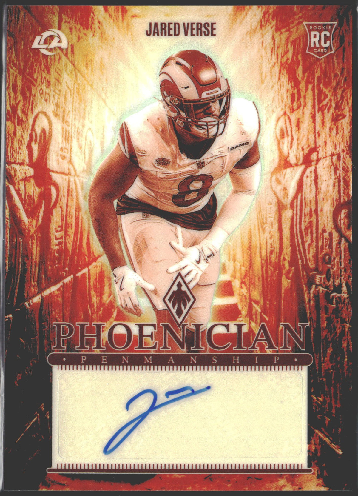 2024 Panini Phoenix Phoenician Rookie Jared Verse Auto #PRP-JVE-1