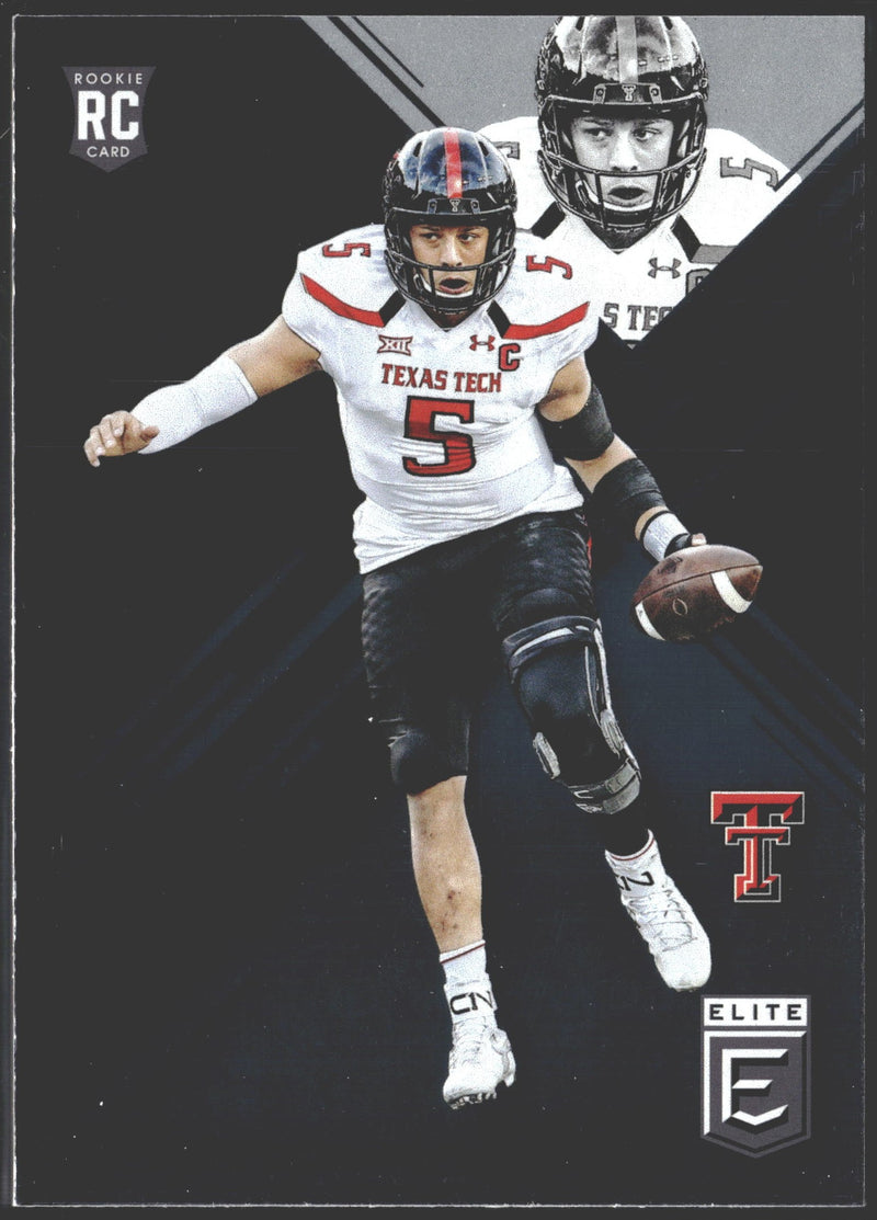 2017 Panini Elite Draft Picks Patrick Mahomes #145-1