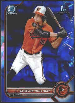 2022 Bowman Chrome Draft Jackson Holliday Sapphire Edition #BDC-168-1