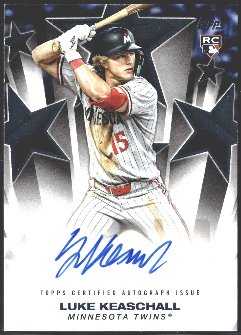 2025 Topps Update Series Baseball Stars Luke Keaschall Auto #BSAU-LK-1