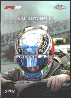2025 Topps Chrome Formula 1 Kimi Antonelli #HC-1 Refractor RC-1