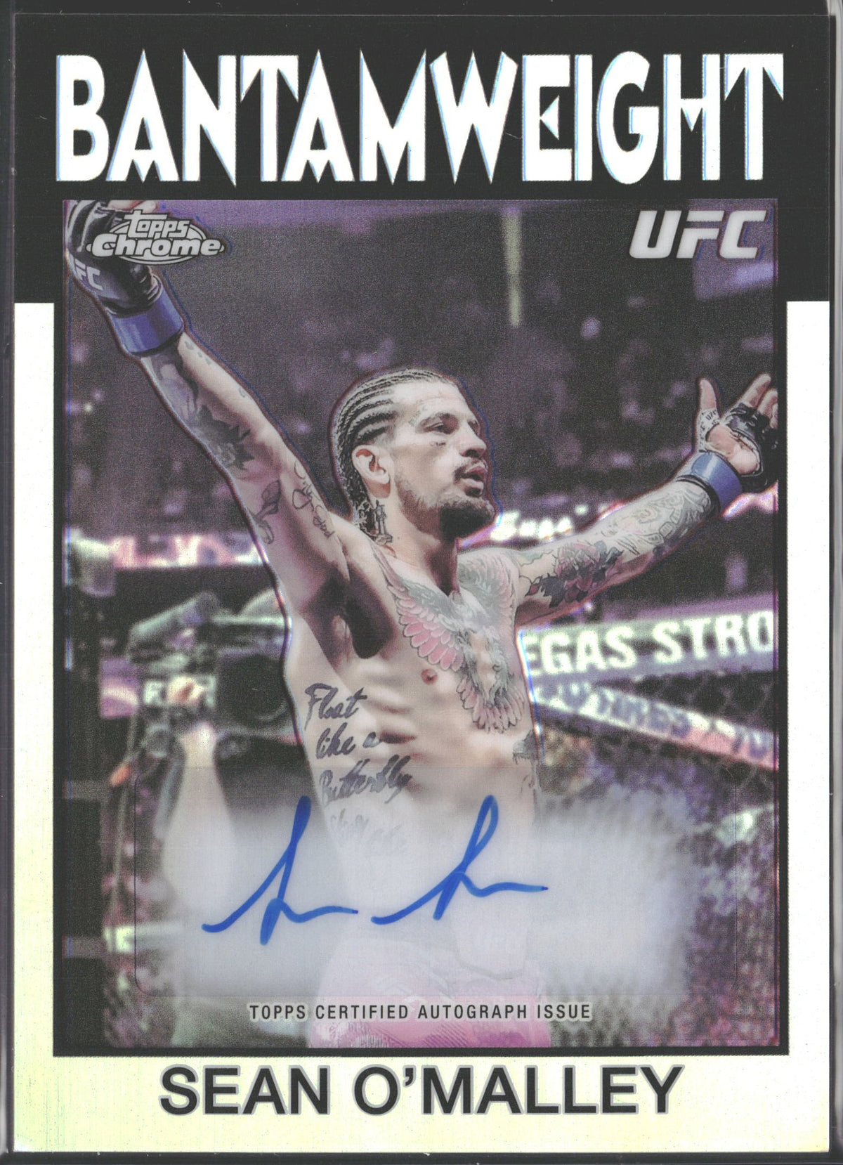 Topps 2026 Chrome UFC 1986 Topps Signatures Sean O'Malley Auto #86S-SO