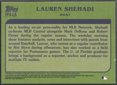 2021 Topps Archives Fan Favorites Autographs LAUREN SHEHADI #FFA-LS Host Auto-2