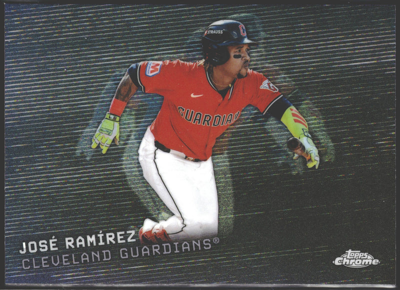 2026 Topps Chrome Static Noise José Ramírez Refractor #SN-10-1