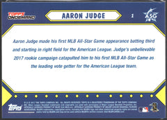 2017 Topps On Demand MLB All-Star Game Aaron Judge #1-2
