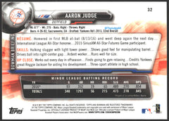 2017 Bowman Aaron Judge #32-2