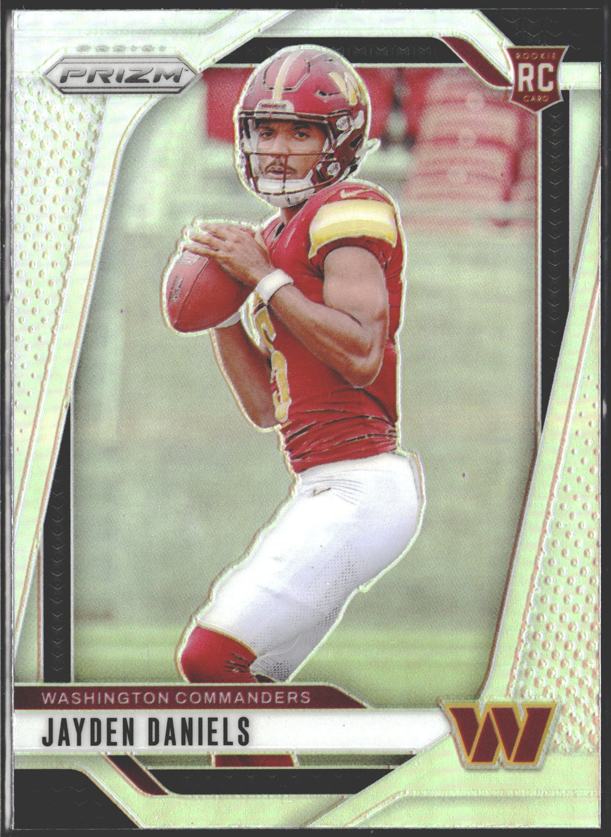 2024 Panini Prizm Rookies Jayden Daniels Silver Prizm #347