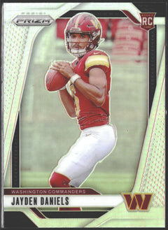 2024 Panini Prizm Rookies Jayden Daniels Silver Prizm #347-1