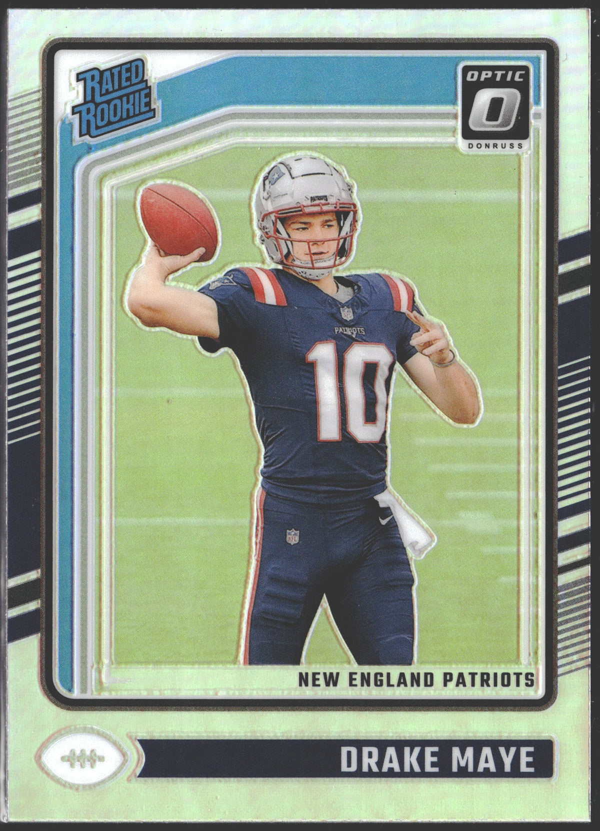 2024 Panini Donruss Optic Rated Rookie Drake Maye Holo Prizm #229