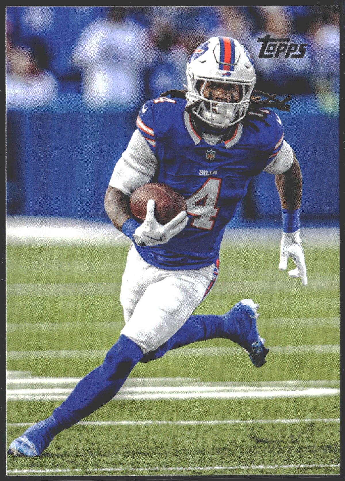 2026 Topps Football James Cook #25 True Photo Variation SSP Bills-1