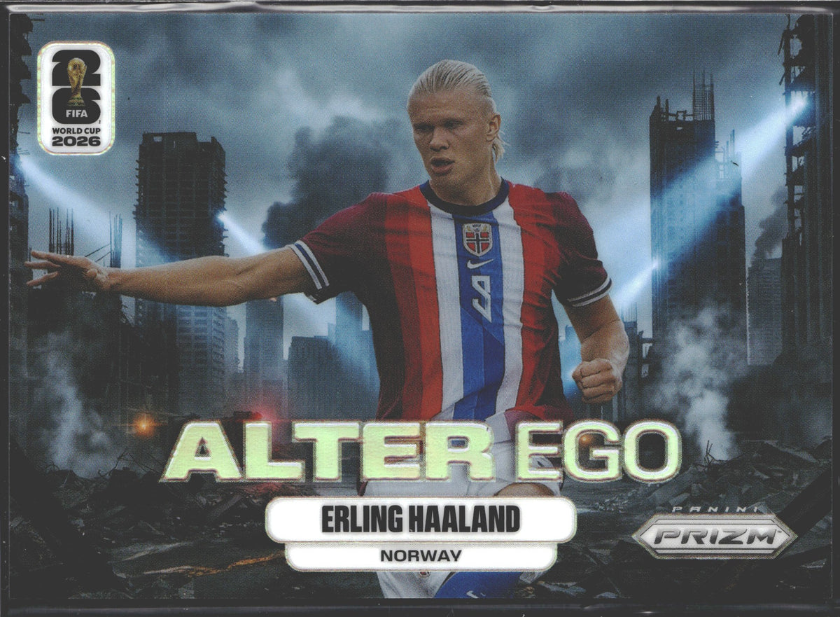 2026 Panini Prizm FIFA World Cup Erling Haaland Alter Ego Case Hit #4