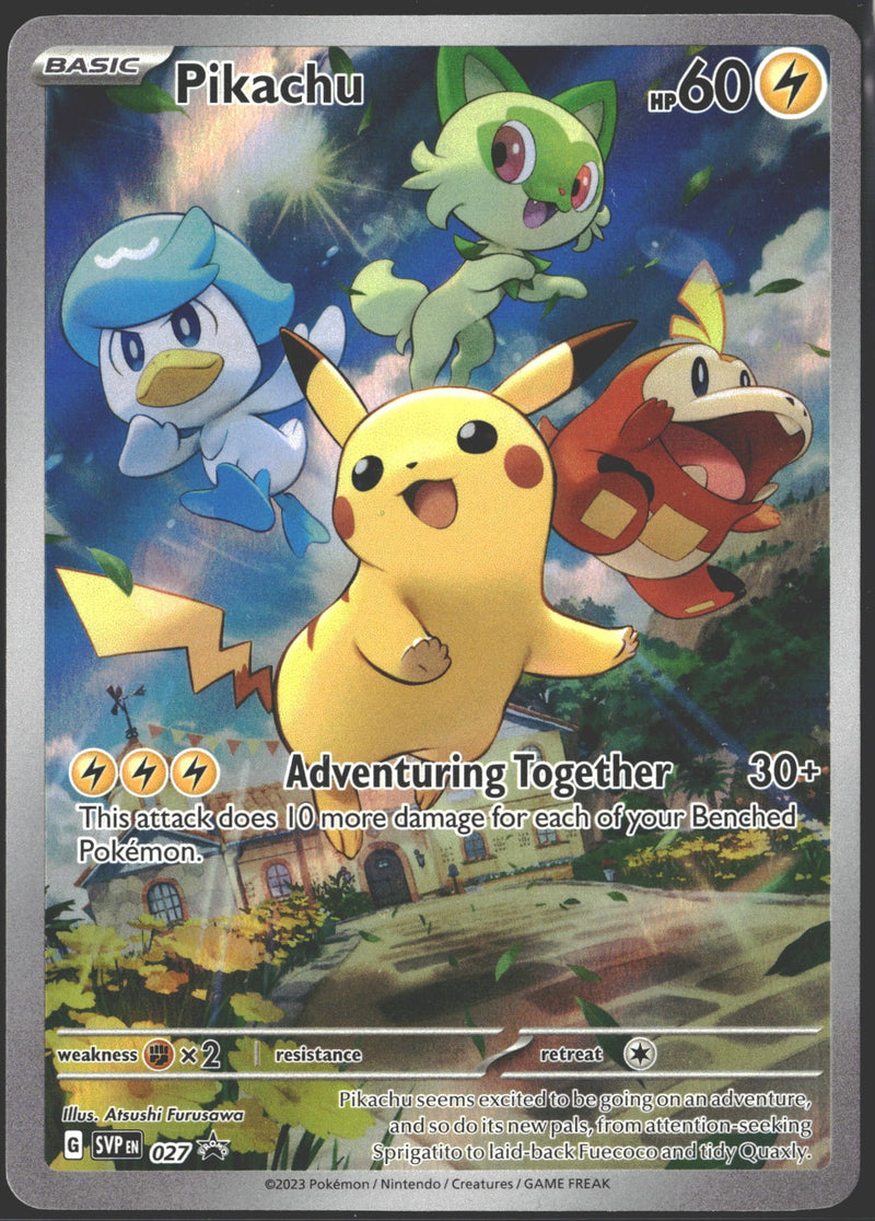 2023 Pikachu Promo SVP023-1