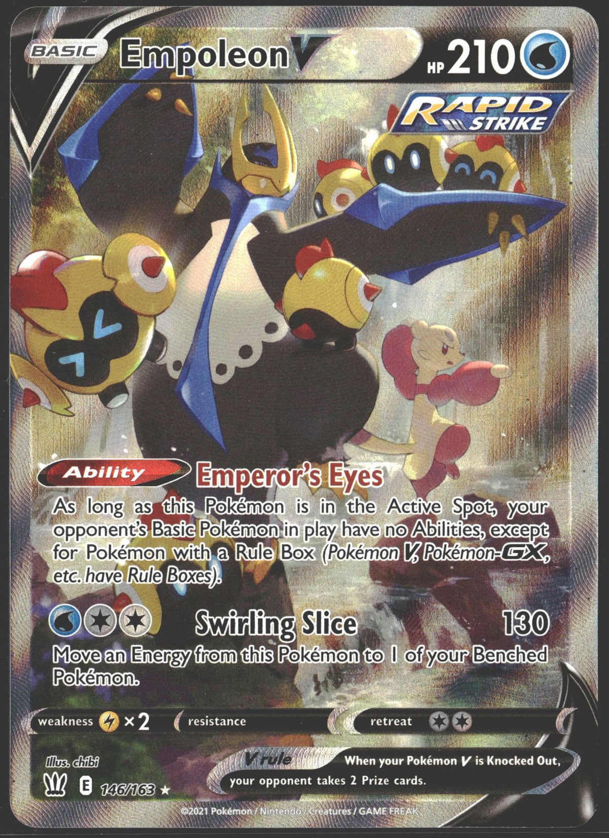 2021 Empoleon V Battle Styles 146/163