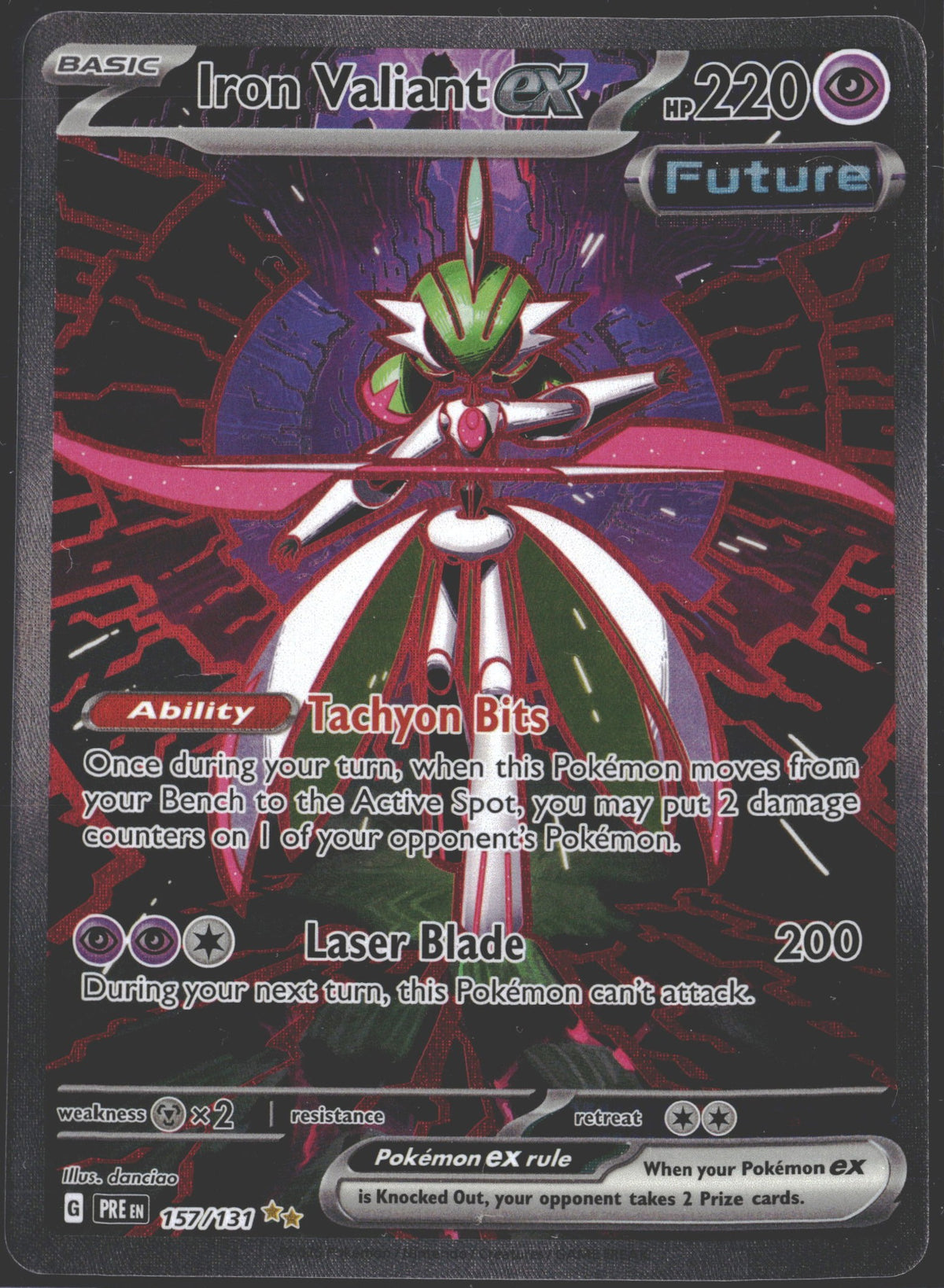 2025 Iron Valiant ex PRE 157/131