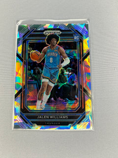 2022 PRIZM Jalen Williams ICE Rookie RC-1