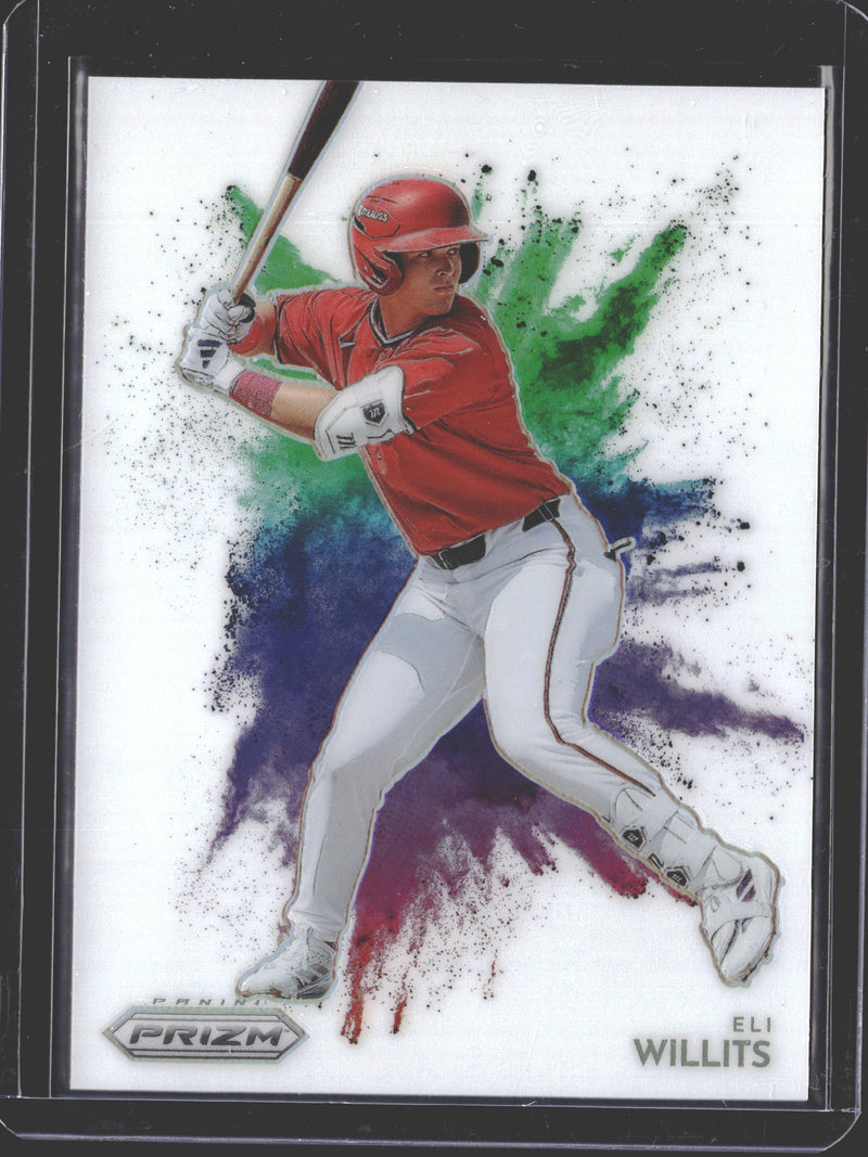 2026 Panini Prizm Baseball Eli Willits Color Blast SSP Case Hit Nationals-1