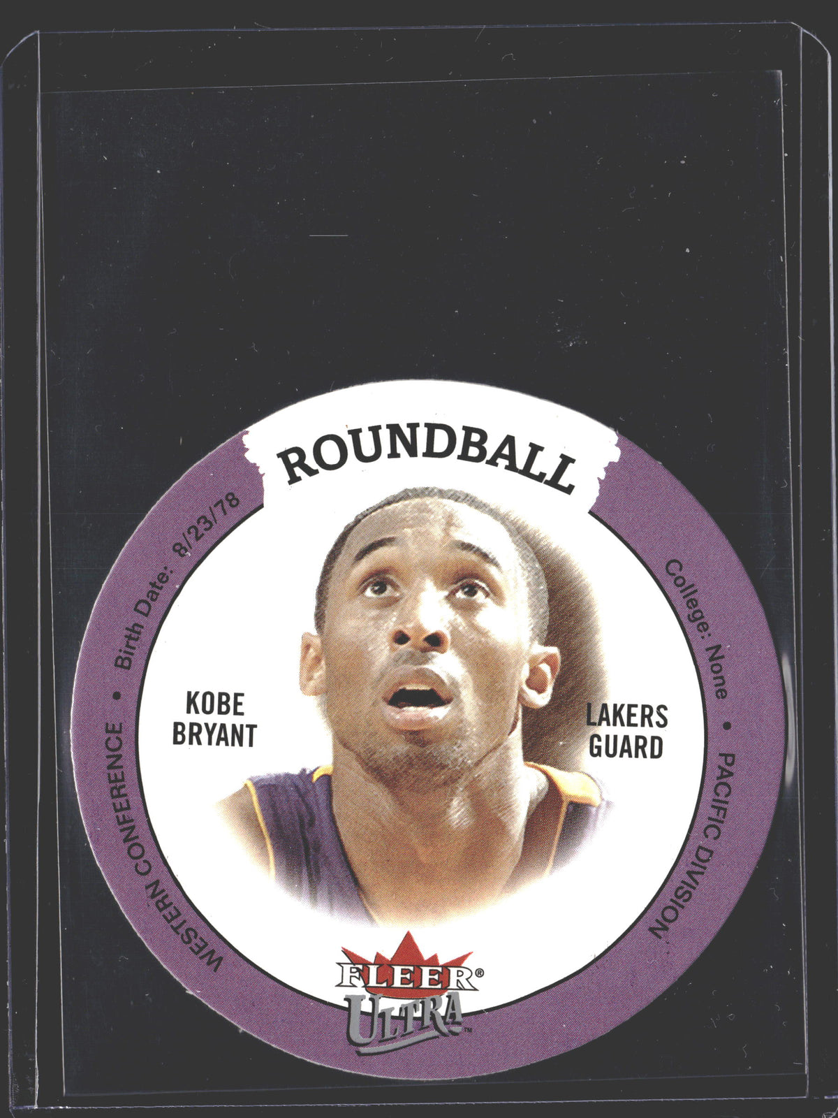 2003 Fleer Kobe Bryant Roundball 30 of 36-1
