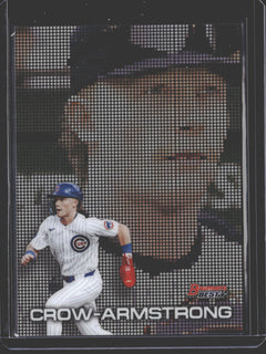 2025 Bowman's Best Pete Crow-Armstrong Pixel Portraits #P-2 Cubs-1