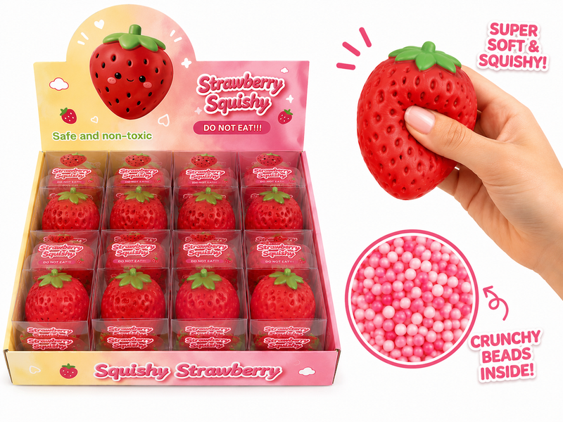 Strawberry Crunchy Squishy-1