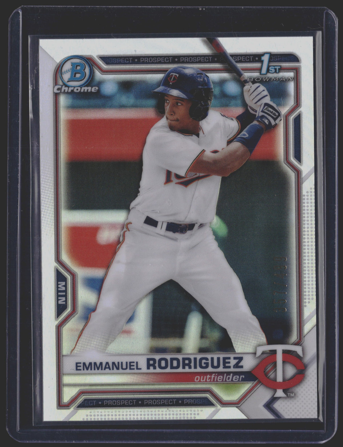2021 Bowman Chrome Emmanuel Rodriguez /499￼BCP-207