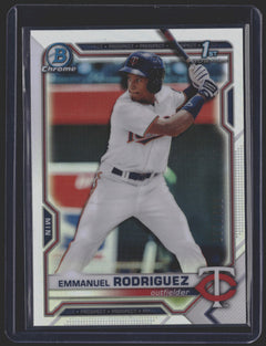 2021 Bowman Chrome Emmanuel Rodriguez /499￼BCP-207-1