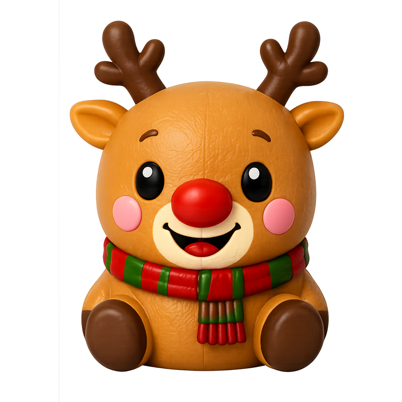Fun Doh JUMBO Christmas Squishy Toy - 8/Display-7