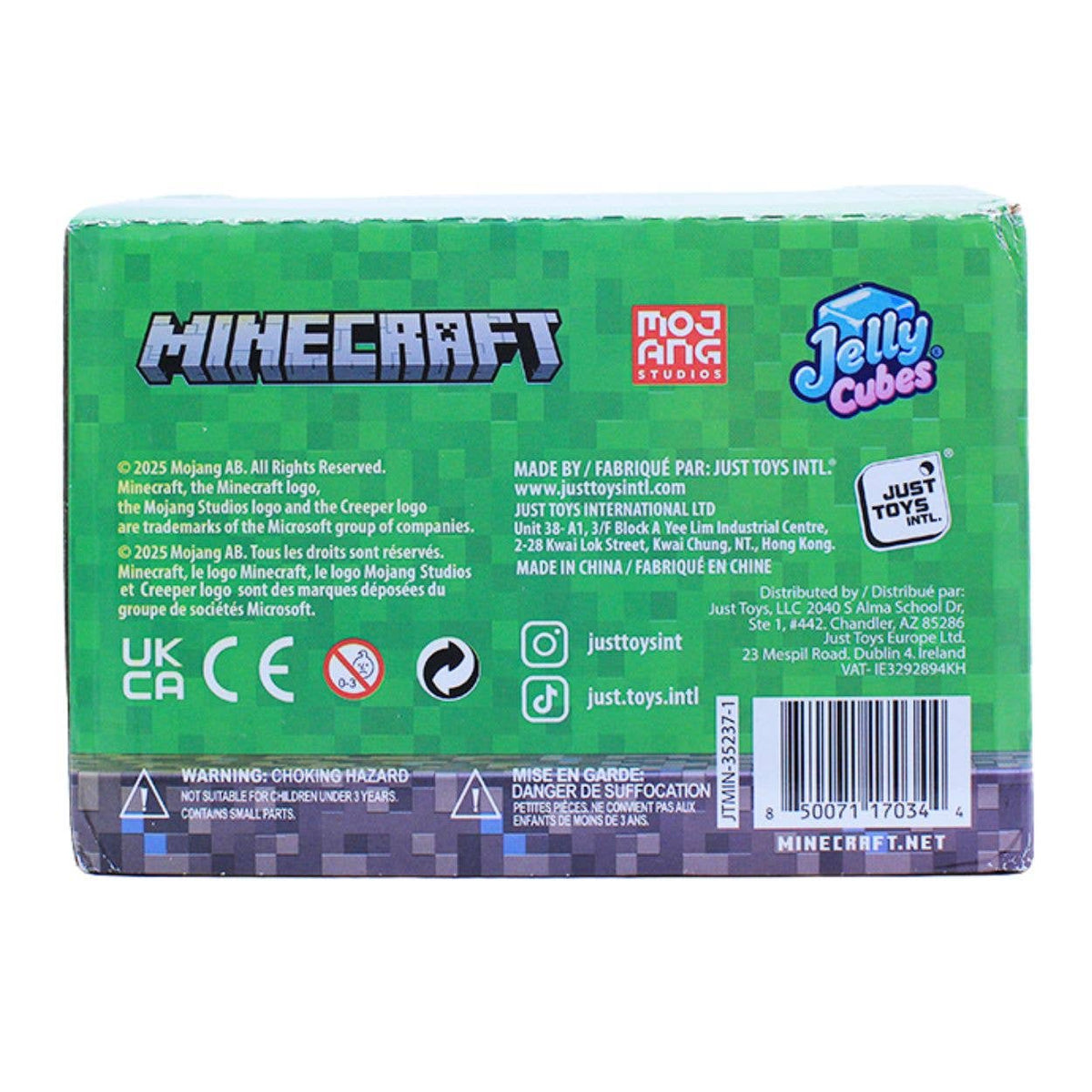 Minecraft Jelly Cube Squishy Toy Mystery Box in Display-9
