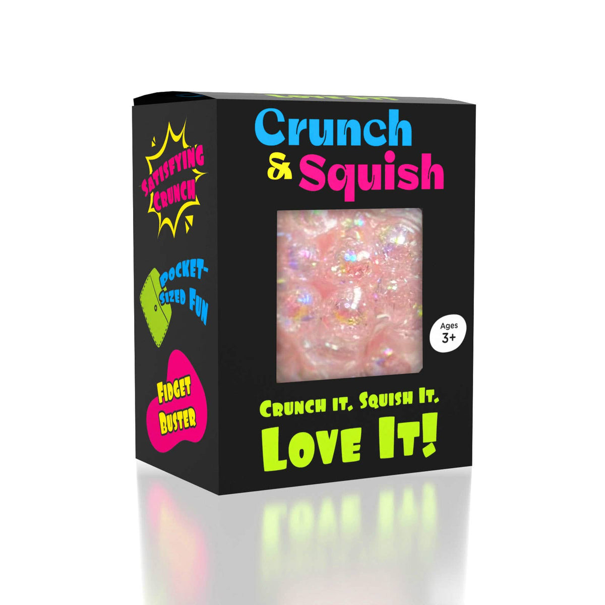 Crunch & Squish Crunchy Squishy Stress Ball Fidget Toy (Color Ships Assorted)-3