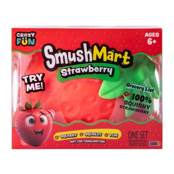RMS® Smushmart™ Giant Scented Strawberry Squishy 1pc-4