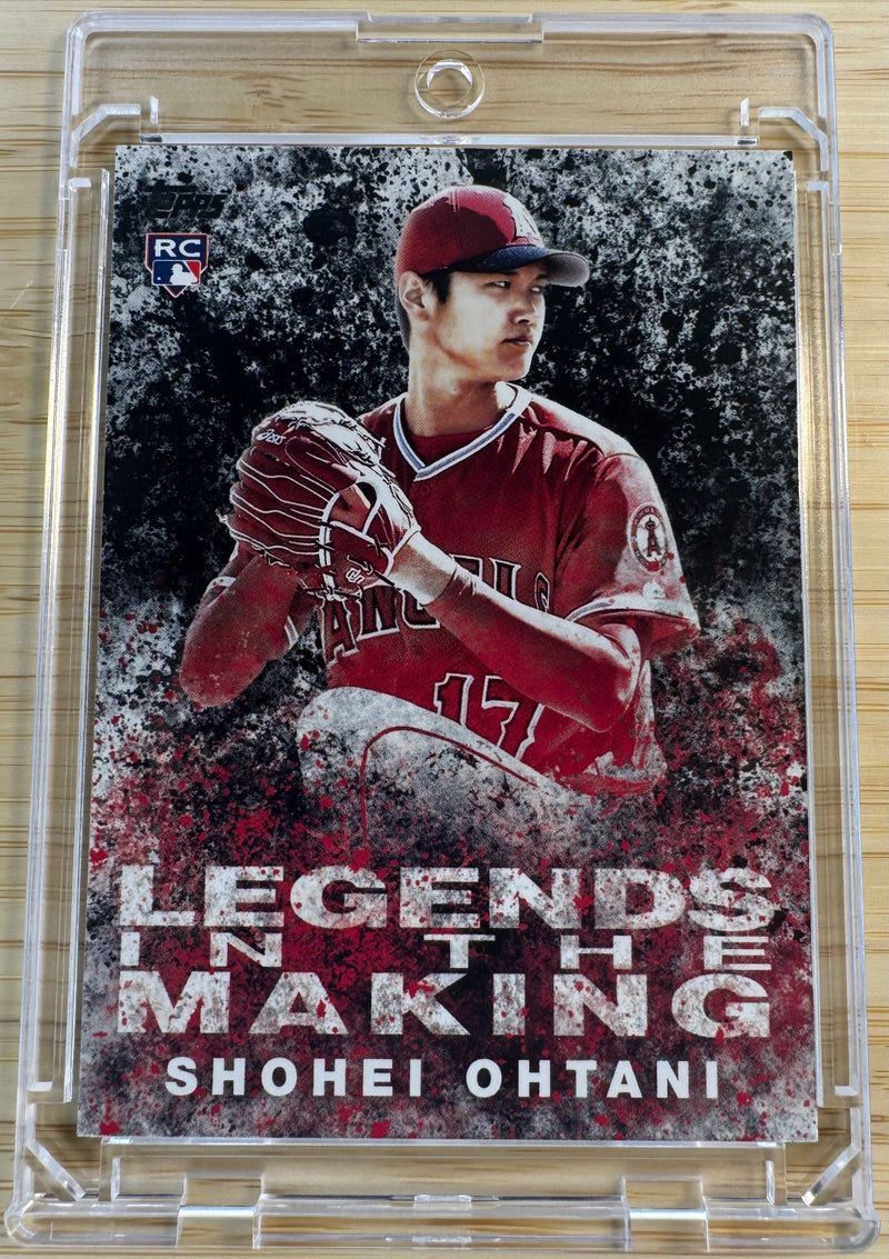 2018 Topps - Legends in the Making Series 2 Shohei Ohtani #LITM-2 Black (RC)-1
